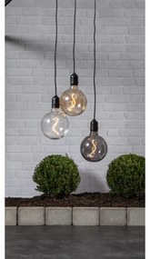 Кафяво външно LED осветително тяло, дължина 1 м Bowl - Star Trading