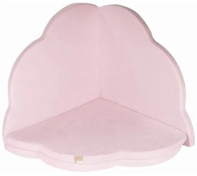 Светлорозово детско килимче за игра 160x160 cm – Meowbaby