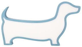 LED детска настолна лампа DOG LED/12W/230V синя