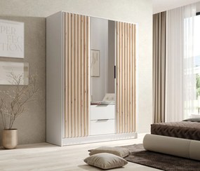 Гардероб Niriam 3-врати-Leuko