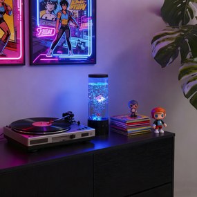 Тръба с балончета черна 30 см вкл. LED RGB - Sealife