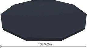 Bestway Покривало за басейн Flowclear, 305 см