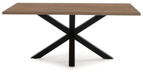 Трапезна маса с орехов плот 100x180 cm Comba - Marckeric