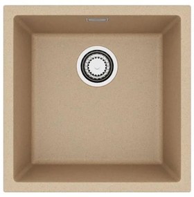 ALVEUS 1150047 - Кухненска мивка OMNI 45x45 см гранит/бежова