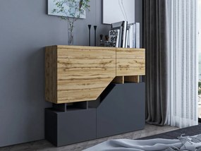 Бюфет Twilight-Дърво-Черен