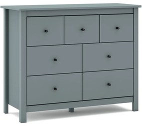 Скрин сиво-зелен от масивен бор 110x80x40 cm Misti – Marckeric