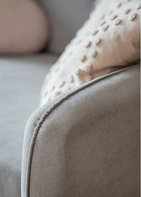 Светлосиво кресло Laine – ELTAP