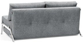 Сив разтегателен диван Chrome Twist Granite, 100 x 167 cm Cubed - Innovation