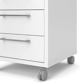 Бял заключващ се шкаф 48x68 cm Prima - Tvilum