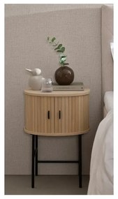 Нощно шкафче в естествен цвят Nola – Unique Furniture