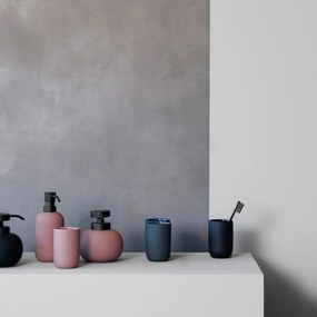 Антрацитна керамична чаша за четки за зъби Lotus – Mette Ditmer Denmark