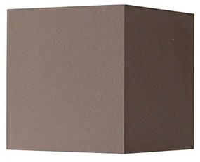 Външна стенна лампа ръждиво кафява с LED 2-светлина IP54 - Edwin
