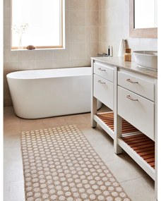 Бежов и кремав килим за открито и закрито 70x90 cm Noa Beige Vanilla – Pappelina