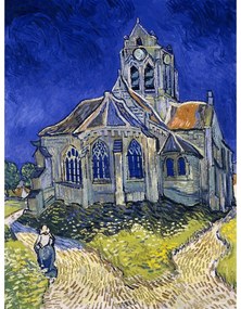 Живопис - репродукция 50x70 cm The Church at Auvers, Vincent van Gogh - Fedkolor