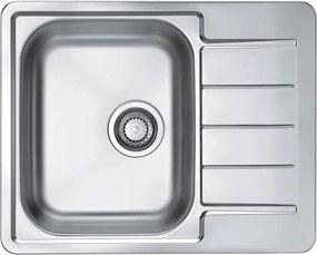 ALVEUS 1125356 - Кухненска мивка LINE 61,5x50 см, неръждаема стомана, сатинирано покритие