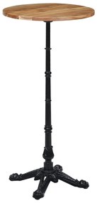 325434 vidaXL Крак за бистро маса черен 52x52x108 cm чугун