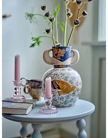 Глинена ръчно рисувана ваза (височина 23,5 cm) Hezha – Bloomingville