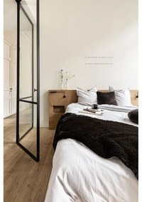 Черна изкуствена кожа Агнешка кожа, 60 x 180 cm - Tiseco Home Studio