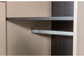 Кремав модулен гардероб от борова дървесина 400x200 cm Daily – vtwonen