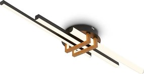 Brilo - LED таванно осветително тяло TINKA LED/21W/230V 3000K черно