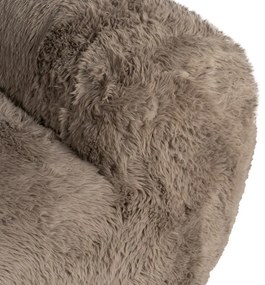 Кафяво кресло Teddy – Ixia