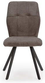 Тъмносиви трапезни столове в комплект от 4 Mery - Marckeric