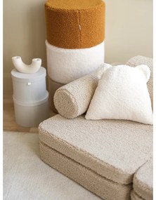 Светлокафяв детски диван от букле 132 cm Settee – Wigiwama