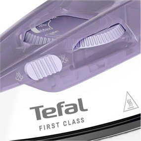 Ютия Tefal DB1612E0, 1000W, 70 мл, Dry&Steam, Вертикална пара, Microsteam 200, Бял/лилав
