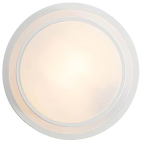 Модерна таванна лампа бяла 25 см IP44 - Walden