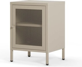 Кремаво нощно шкафче Fayna – Marckeric