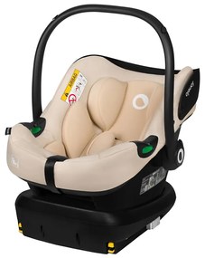 Lionelo - Автокресло с въртяща се база ASTRID SET i-Size 40-87 cm пясъчно бежово