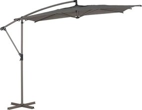 Градински чадър със странична стойка Hesperide Manoa, 2.5x2.5 m - Кафе