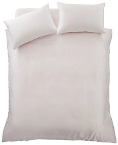 Розово единично спално бельо 135x200 cm Silky Soft - Catherine Lansfield