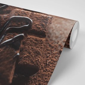 Фототапет – Вкусни парчета шоколад