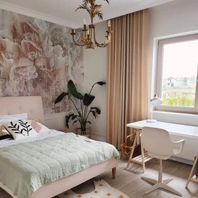 Винтидж полилей златен 5-светлина - Botanica