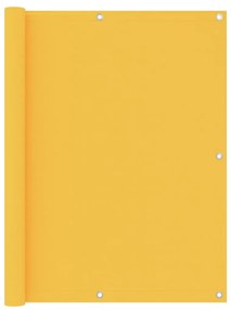 Sonata Балконски параван, жълт, 120x600 см, оксфорд плат