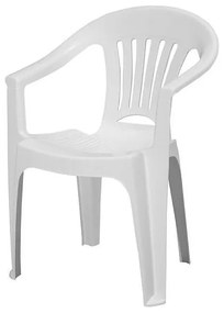 Градински стол Zaffiro PVC GF141 бял