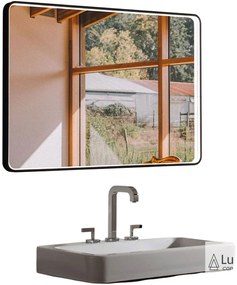 Огледало Cob Light Luminor-100 x 70 εκ.