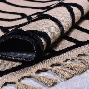 Килим за антре (100 x 300) LasMonte Jüt 3036 Бежово
Черен