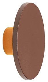 Модерна външна стенна лампа ръждяво кафява с LED IP54 - Skyf