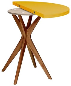 Кръгла сгъваема трапезна маса 45x90 cm Jubi – Ragaba