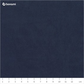 Тъмносиньо кадифе, U-образен разтегателен диван, ляв ъгъл Stylish Stan - Miuform