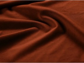 Кадифен диван в тухлен цвят 168 cm Georgia – Micadoni