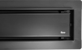 Линеен сифон Rea Neox Black Matt 50