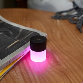 Черна светлинна декорация с USB ø 4,5 cm Lemelia – Gingko