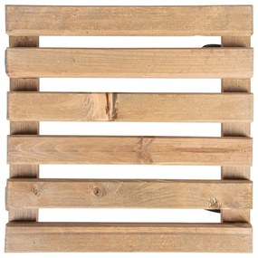 Дървена подвижна стойка за саксии (височина 8 cm) Indoor &amp; Outdoor – Esschert Design