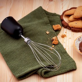 Пасатор, чопър и миксер 3в1 Oliver Voltz OV51112WSC, 800W, 700 мл, 2 скорости, Острие и приставка за разбъркване от неръждаема стомана, Черен