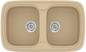 Мивка Sanitec 312-Granite Cappucino