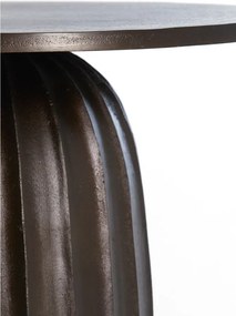 Метална кръгла странична масичка ø 60 cm Veglia – Light &amp; Living