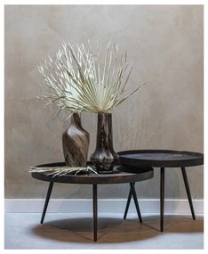 Черна кръгла масичка за кафе ø 58 cm Bounds – WOOOD